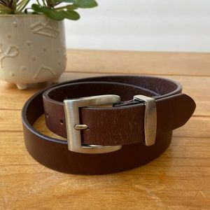 NY Jeans Brown Leather Belt